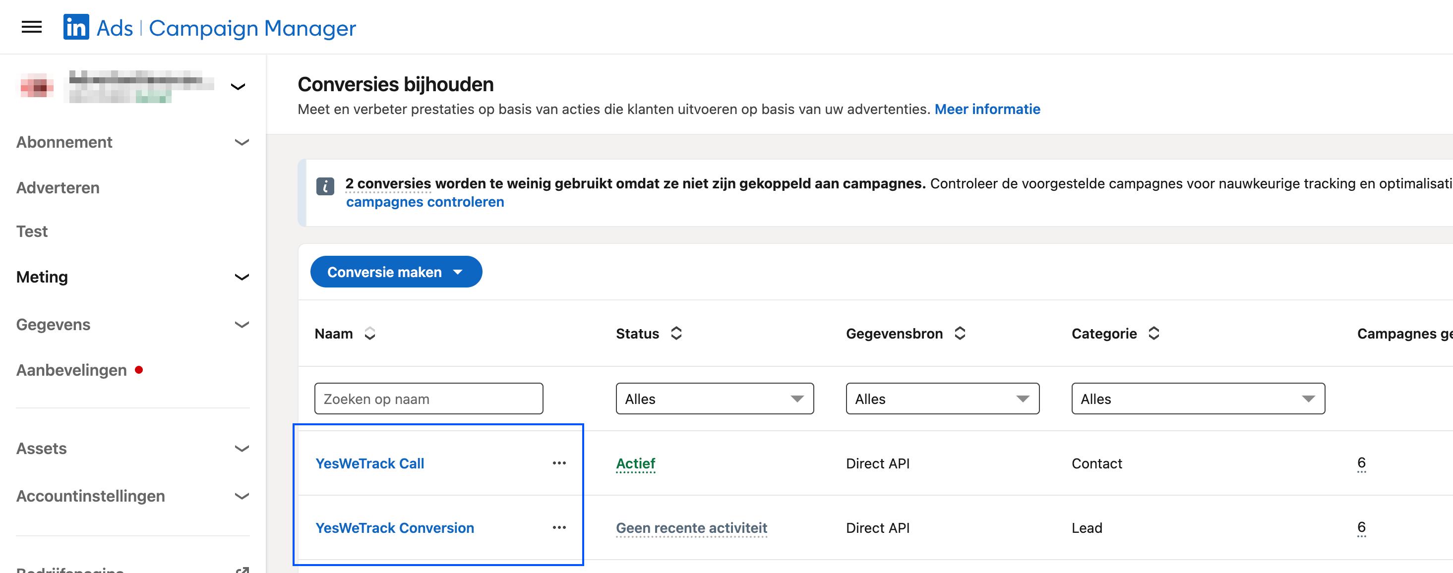 linkedin ads call tracking